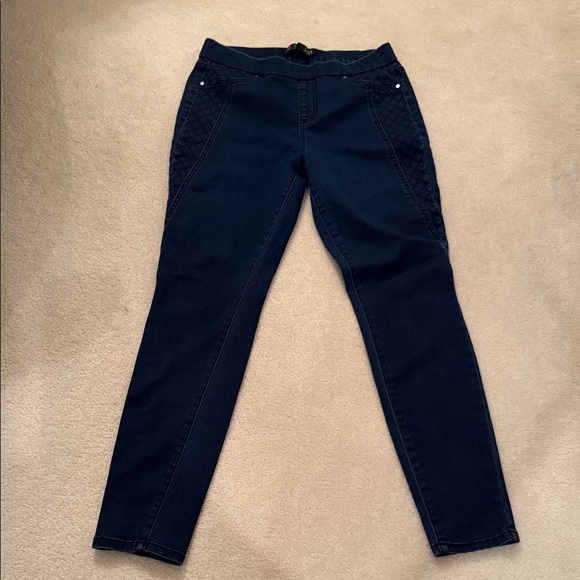 Bebe 2B Bebe Women's Blue Jean Jeggings - Picture 1 of 3